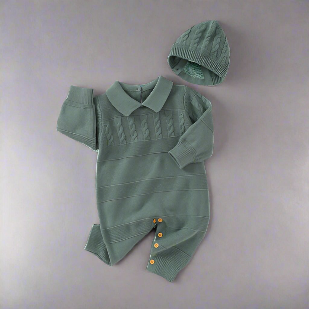 Baby Rompers Caps Sets Newborn