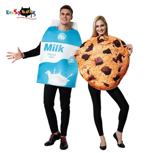 Family Matching Food Milk Cookies Costumes