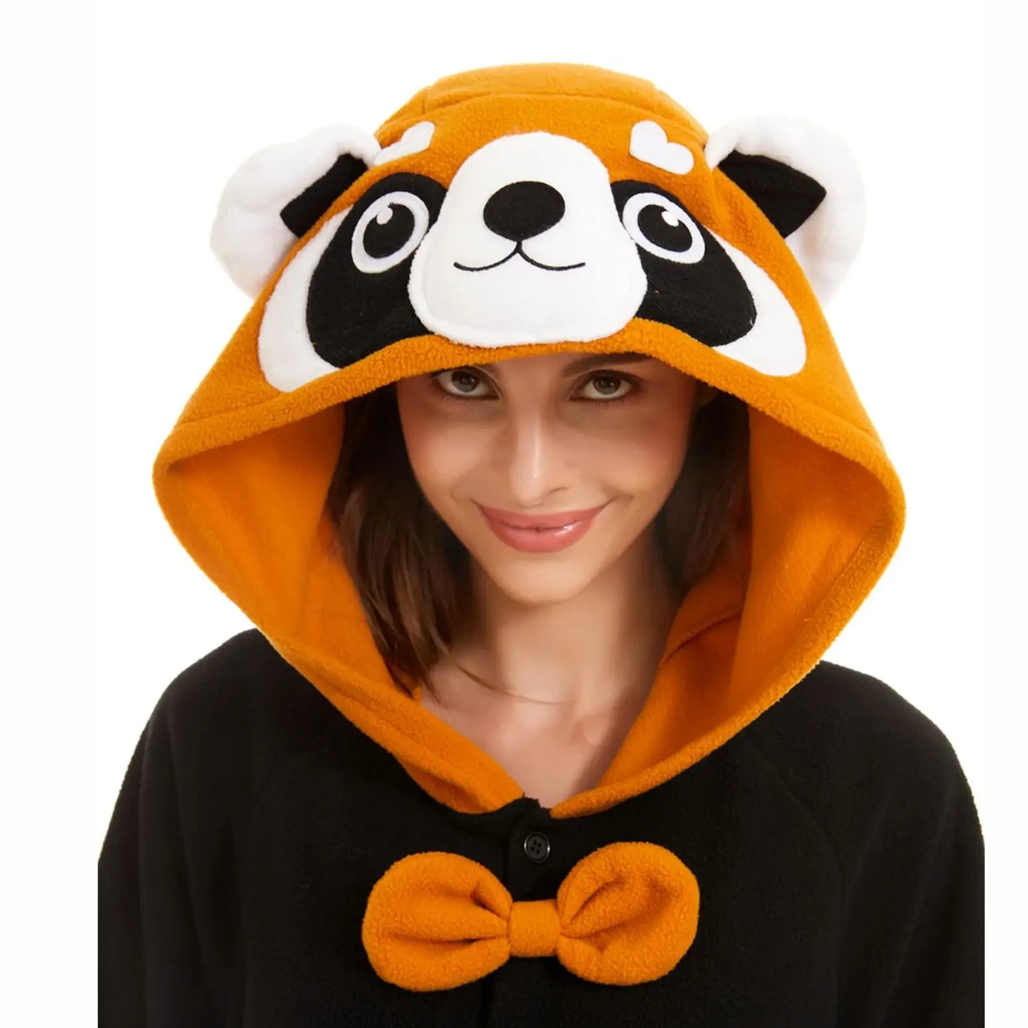 Family Matching Red Panda Onesie Pajamas