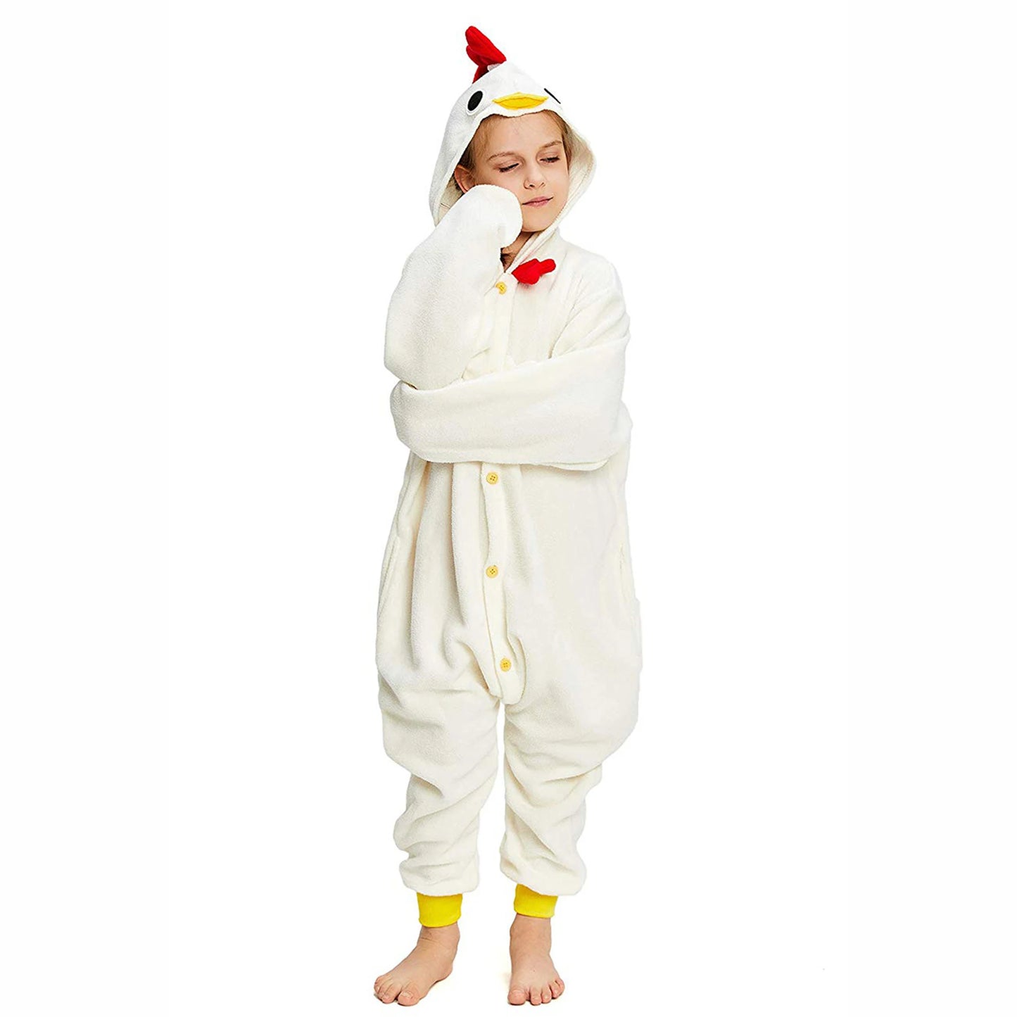 Family Matching Chicken Costume One-Piece Pajamas
