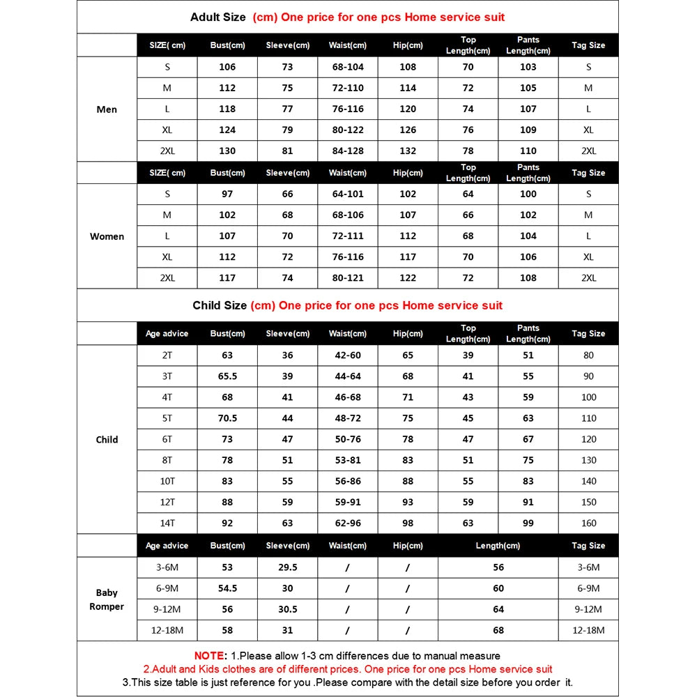 Family Matching Snowman Print Pajamas