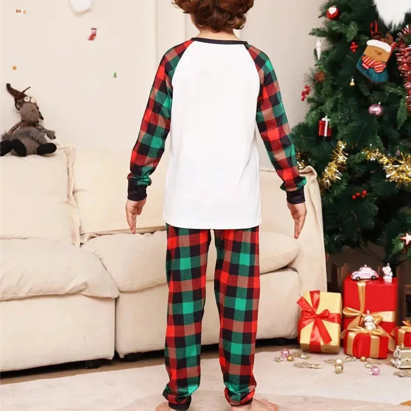 Family Matching Christmas Soft Pajamas Set
