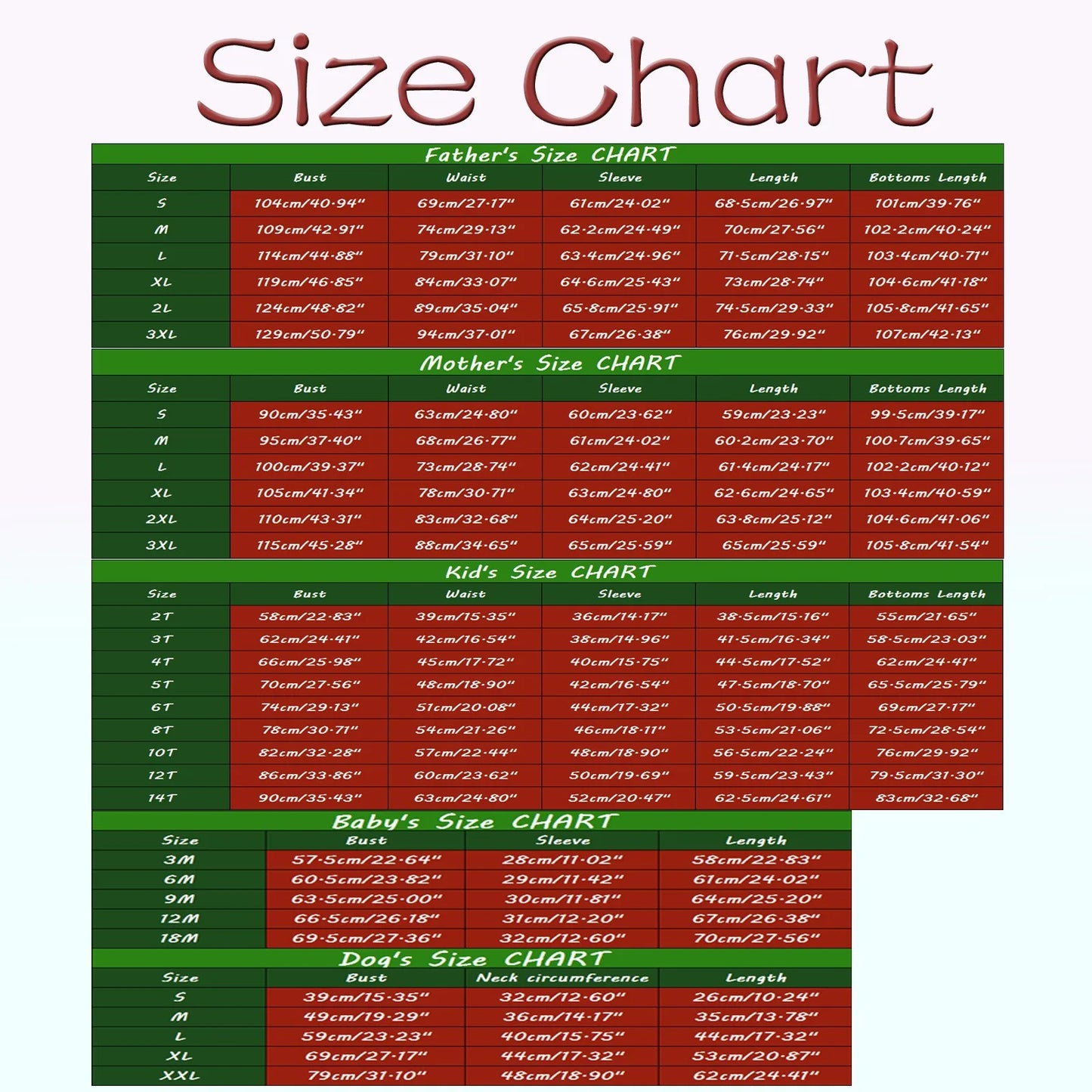 Family Matching Christmas Pajamas