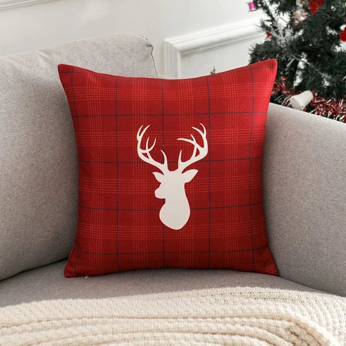 Christmas Cartoon Pillow Cover