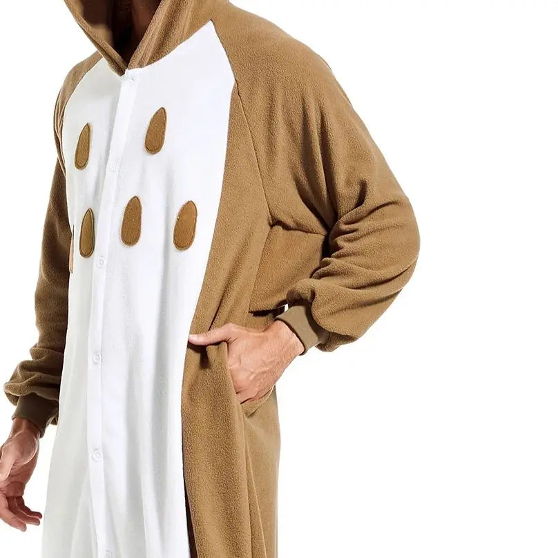 Family Matching Owl Hooded Onesie Pajama