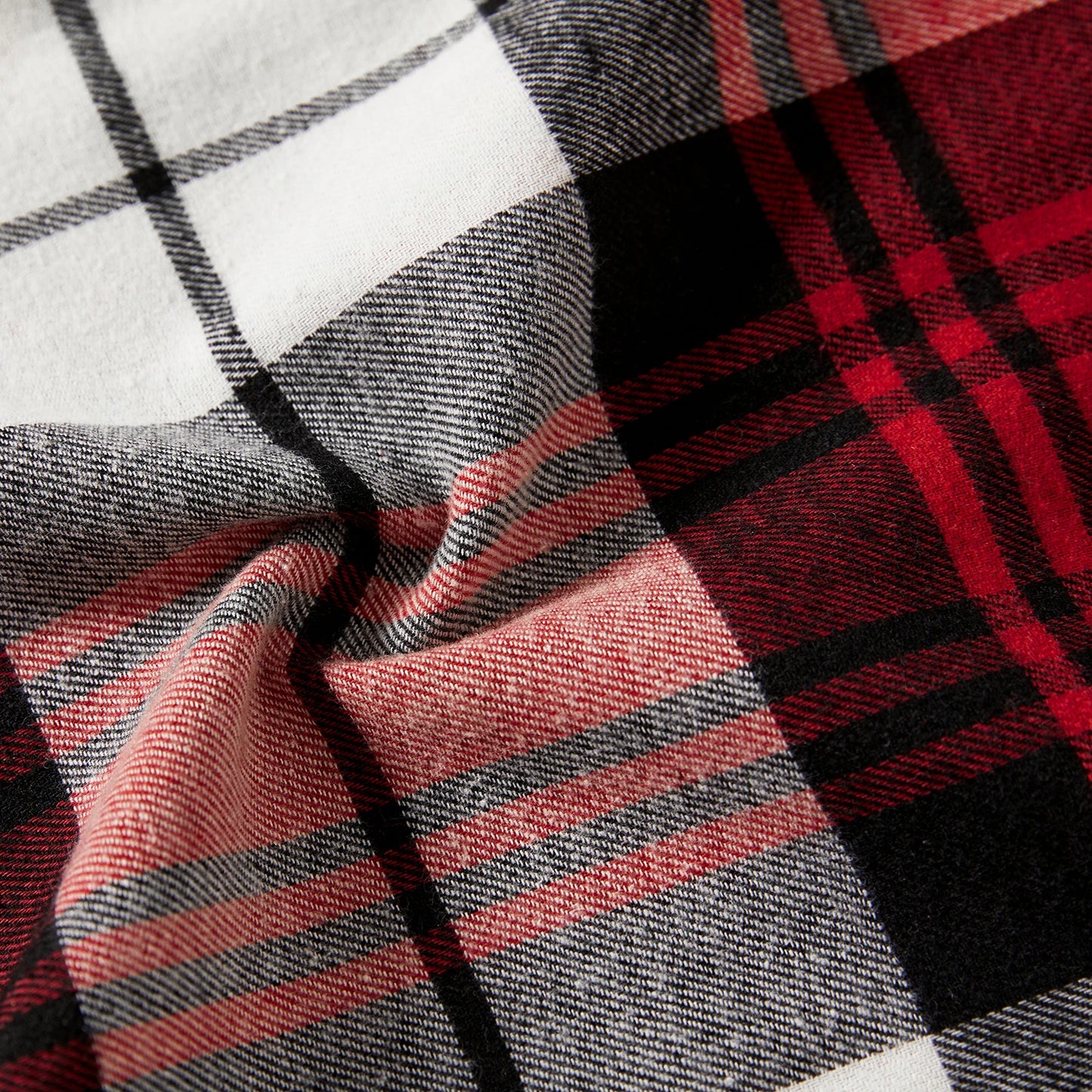 Family Matching Plaid Shirt Tops Red Mesh Dresses