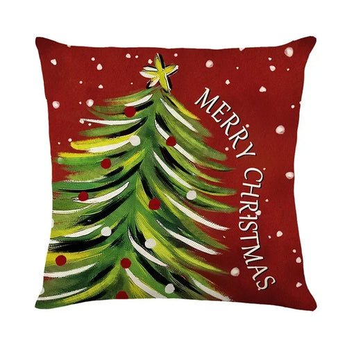 Christmas Red Cushion Covers