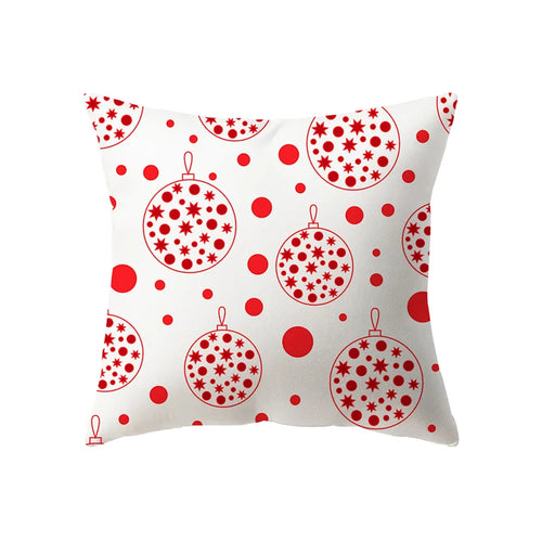 Christmas Theme Printed Pattern Cushion Cover