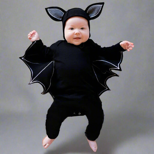 Bat Baby Halloween Rompers