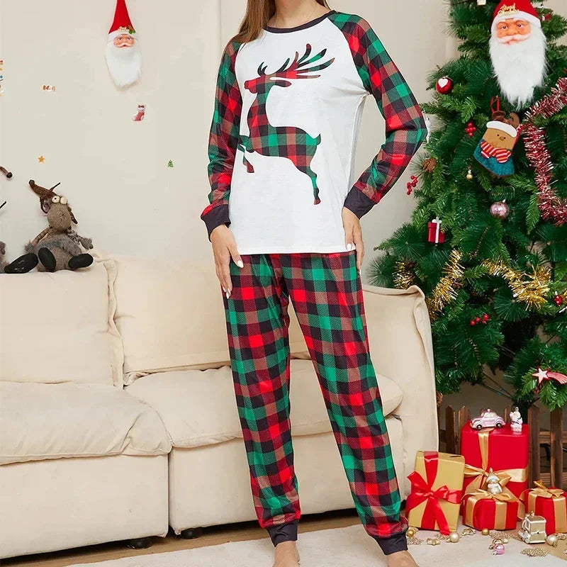 Family Matching Christmas Soft Pajamas Set