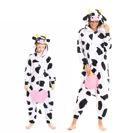 Family Matching Cow Onesie Pajamas