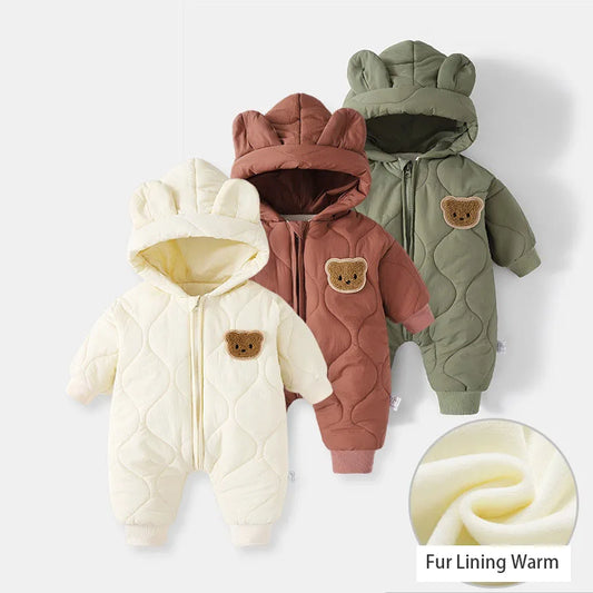  Winter Baby Fur Lining Warm Thick Toddler
