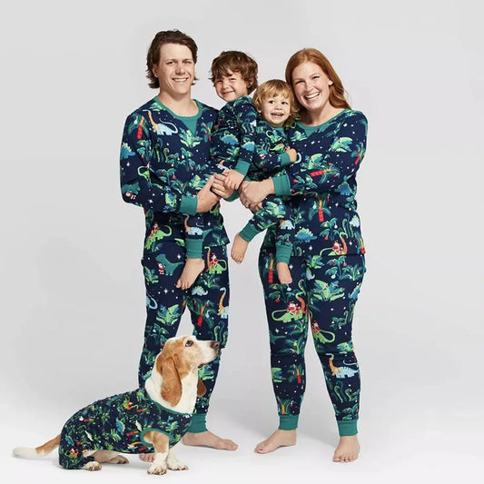 Family Maching Christmas Theme Pajamas