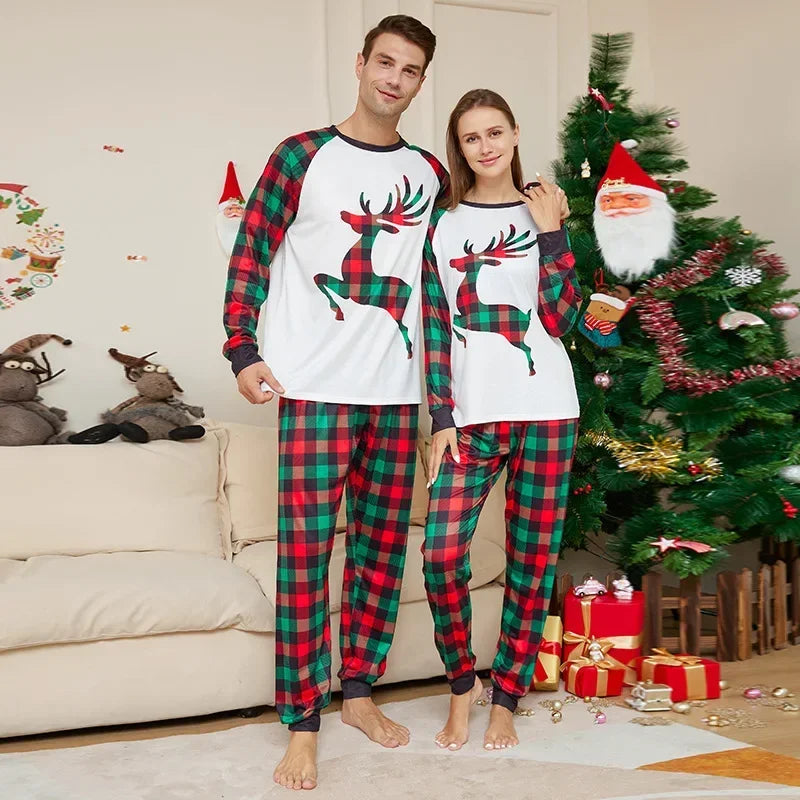 Family Matching Christmas Soft Pajamas Set