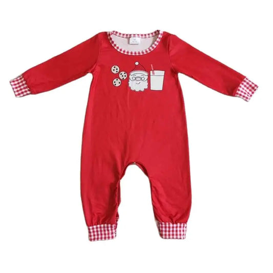 Cookie Santa Mug Red Boys Onesie