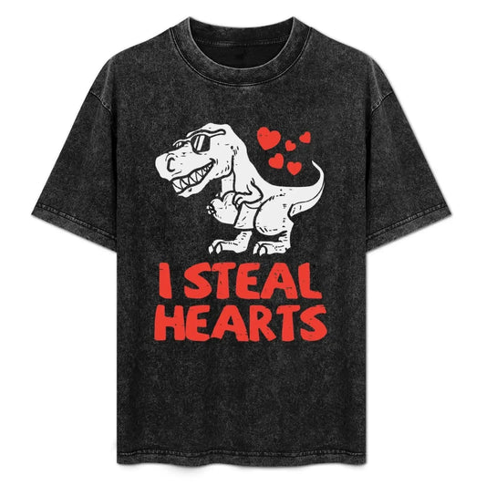 I Steal Hearts Dinosaur Valentine Day