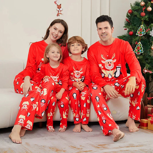 Family Matching Christmas Outfits Pajamas