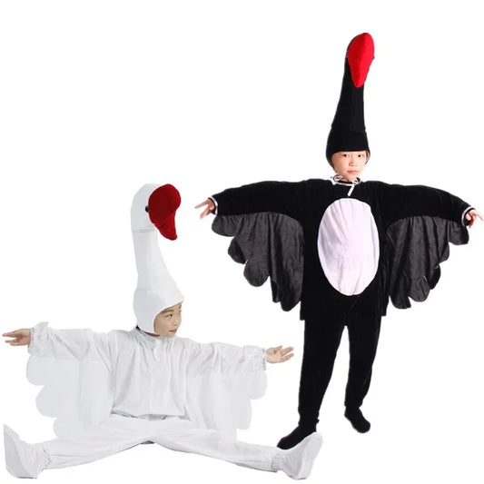 Kids Goose Cosplay Fancy Costume