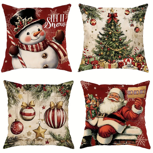 Christmas Decoration Pillow Cover
