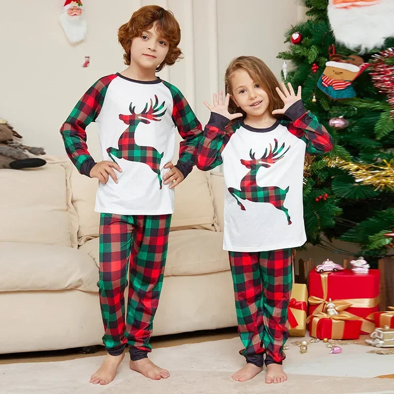 Family Matching Christmas Soft Pajamas Set