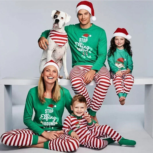 Family Matching Christmas Pajamas Set