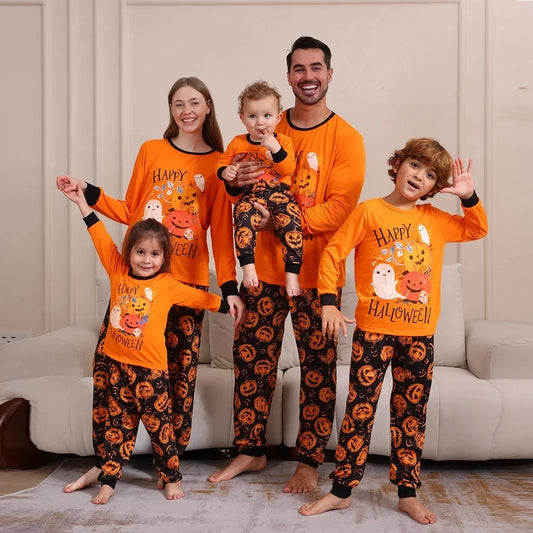 Family Matching Halloween Pajamas