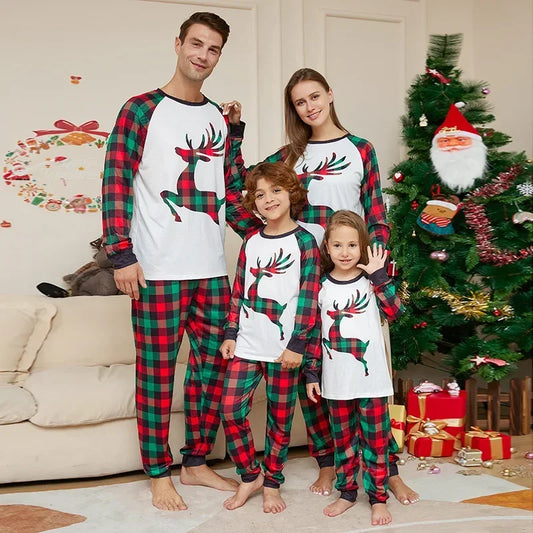 Family Matching Christmas Soft Pajamas Set
