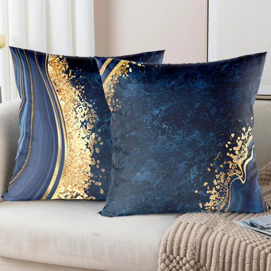 Gold Marble Design Pillowcase