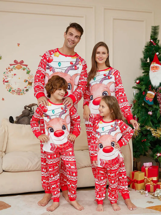 Family Matching Xmas Pajamas Set