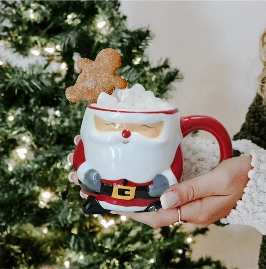 350ML Santa Claus Cute Ceramic Mug