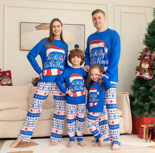 Family Matching Xmas Clothing Pajamas Set