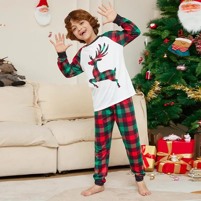 Family Matching Christmas Soft Pajamas Set