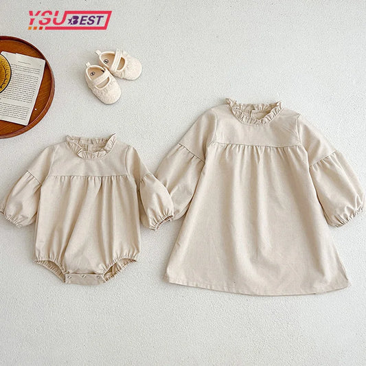 Spring Mom & Kids Party Dresses